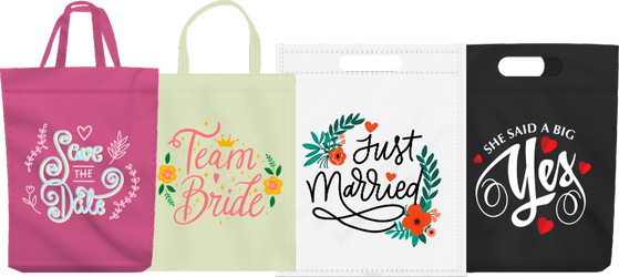 حقائب حمل لصالح الزفاف