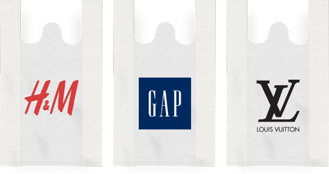 حمل الحقائب على شكل تي شيرت