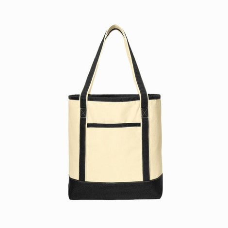 حقيبة قارب كبيرة من القماش القطني من Port Authority®. بي جي 413