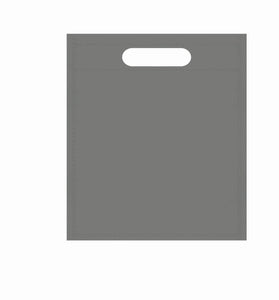 حقيبة هدايا غير منسوجة على شكل حرف D مقاس 14 × 17 