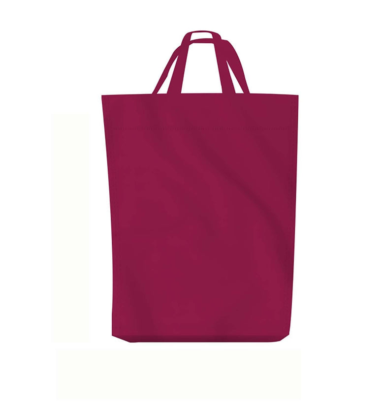 Handle Non-Woven Tote Bag 15x20 with 2 Inch Bottom Gusset