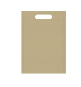 حقيبة حمل ترويجية غير منسوجة على شكل حرف D مقاس 8 × 12 