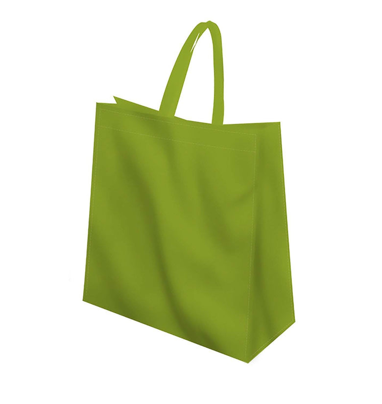 Reusable Heavy-Duty Non-Woven Tote Bag - 12x16x4 | Custom Printed Power Tote Bags