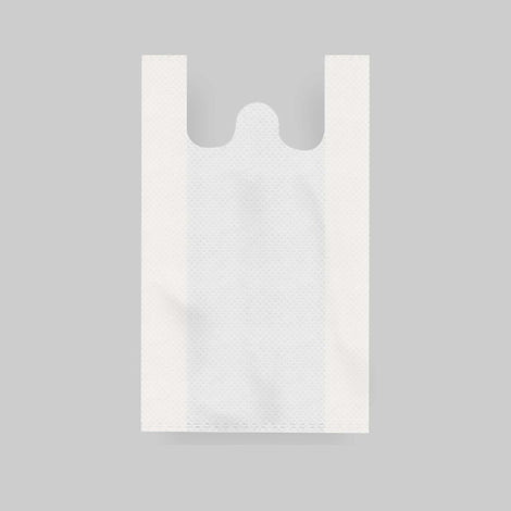 حقيبة حمل غير منسوجة بنمط تي شيرت مقاس 12 × 14 